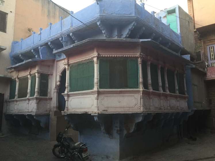 Blue House in Jodhpur, Rajasthan, India